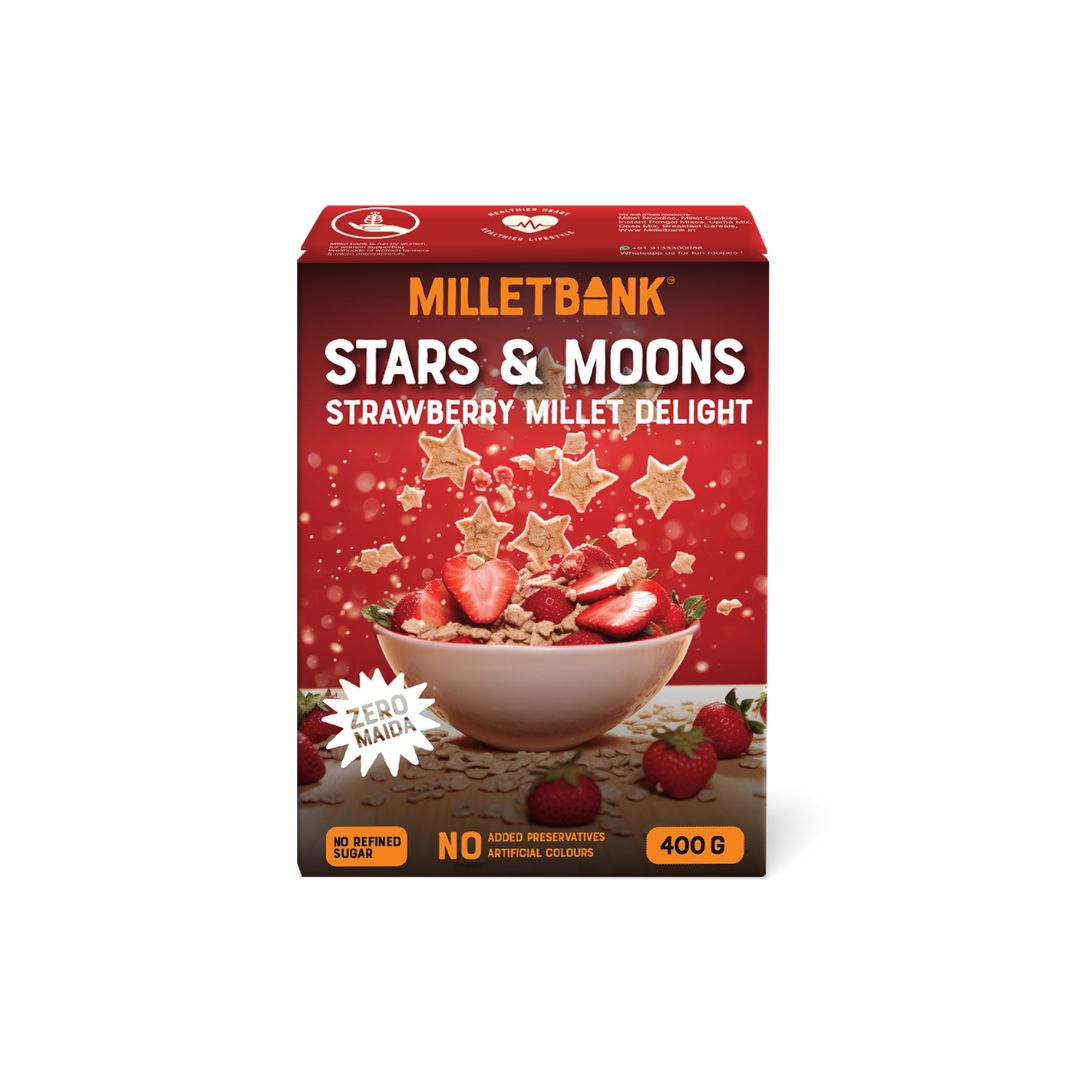 Stars & Moons : Strawberry Millet Delight