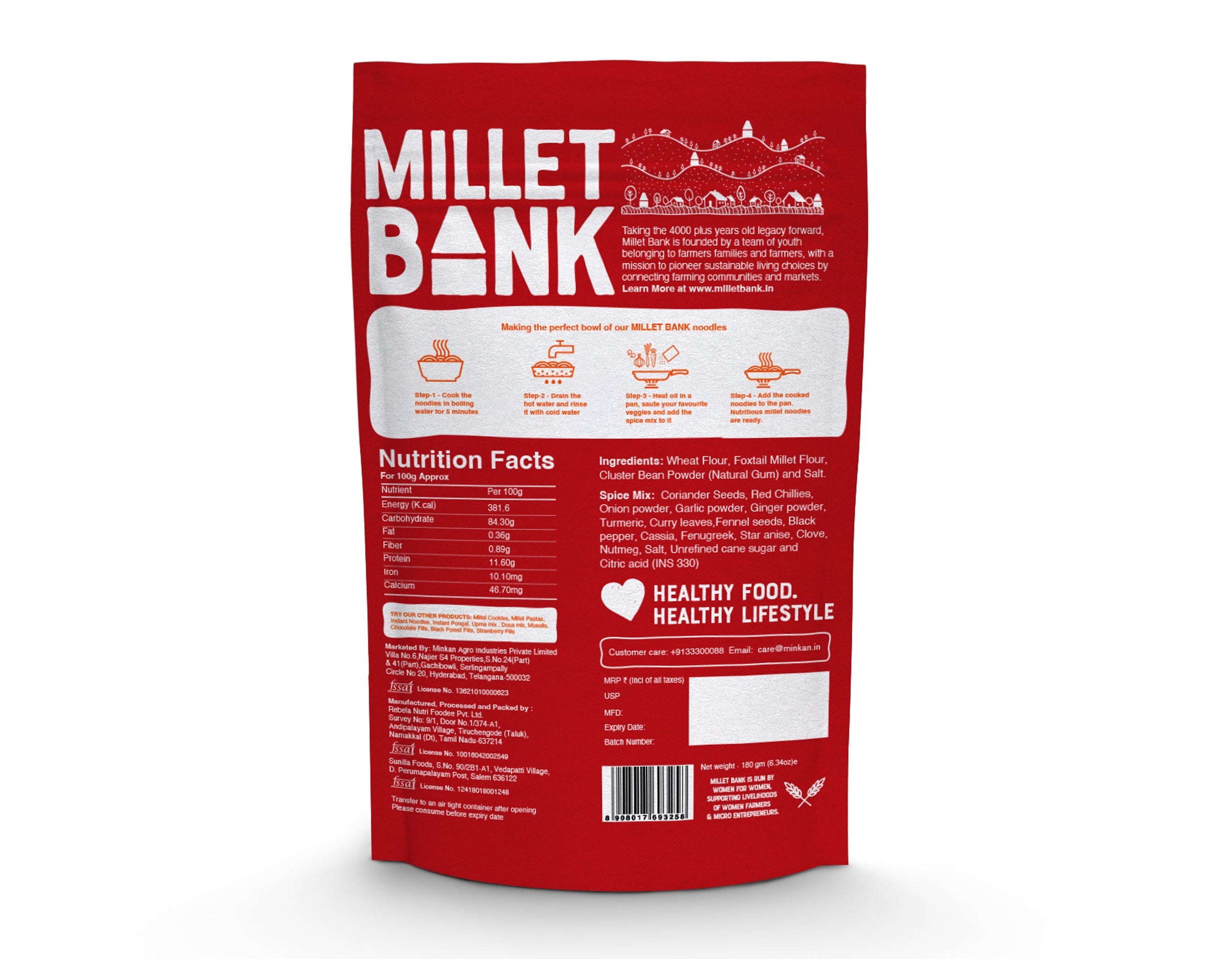 Foxtail Millet Noodles