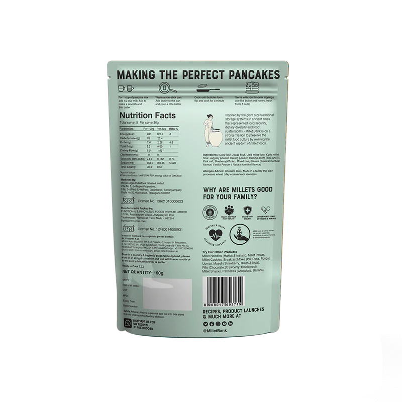 Blueberry Pancake Mix