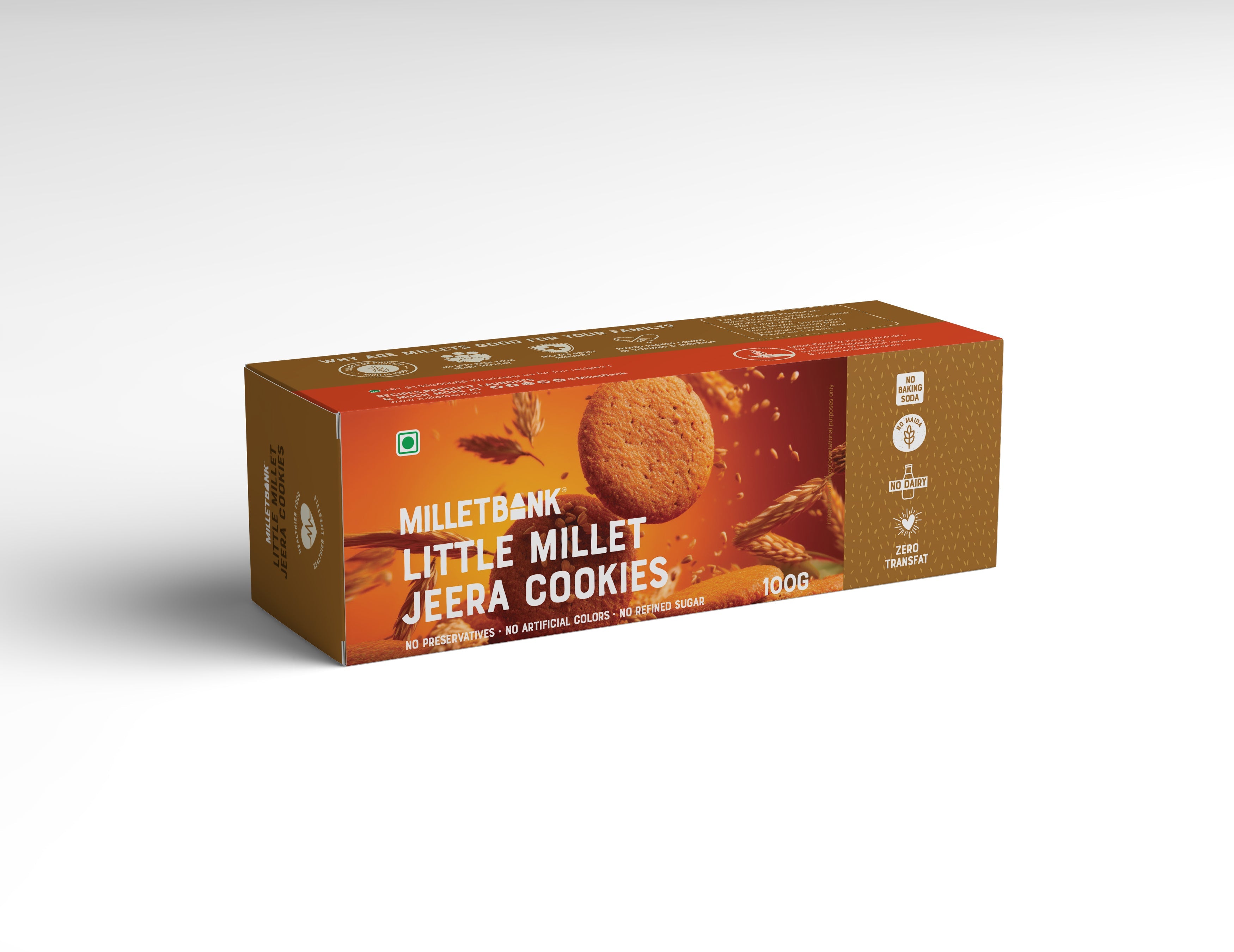 Little Millet Jeera Cookies