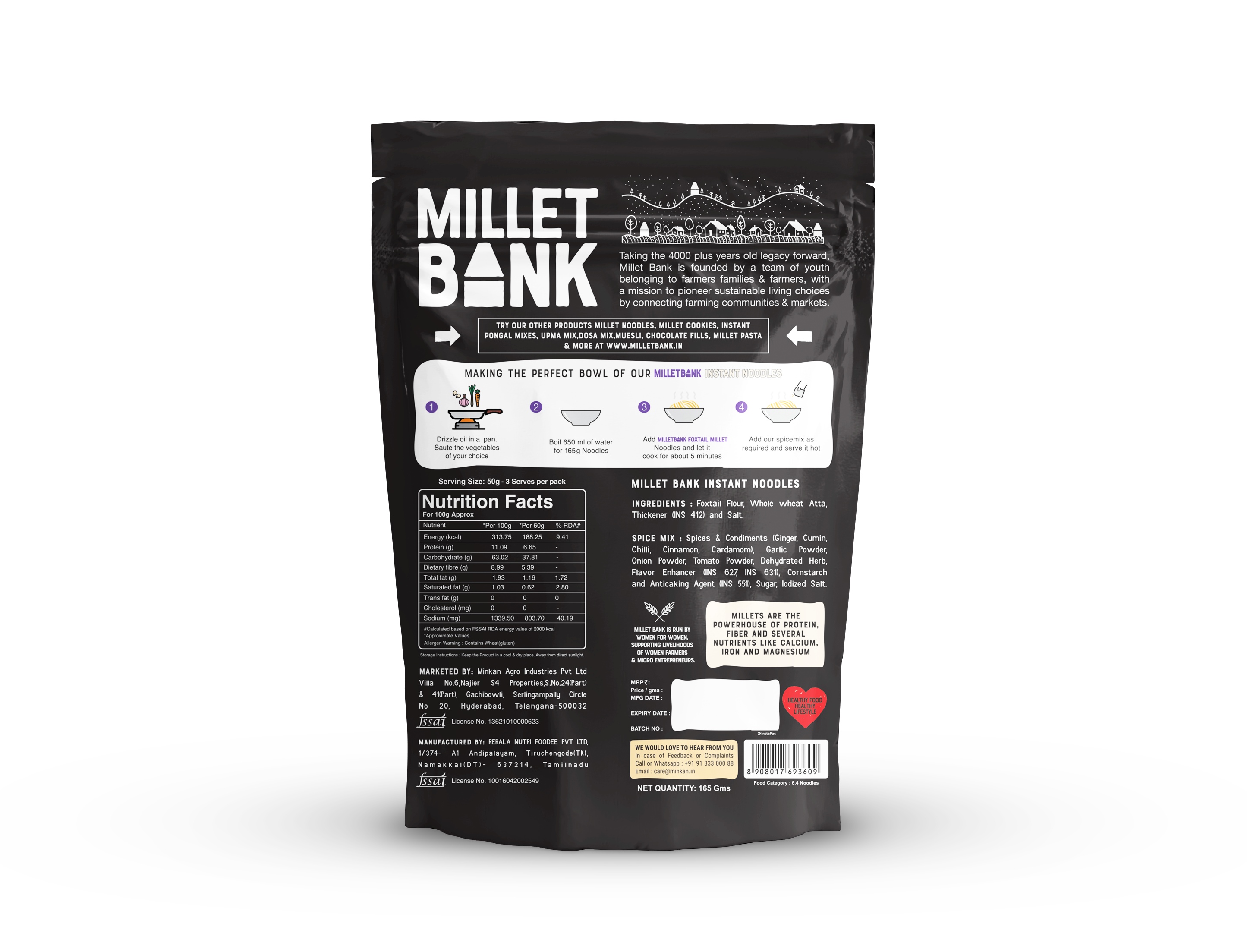 Picture of Millet Instant Noodles