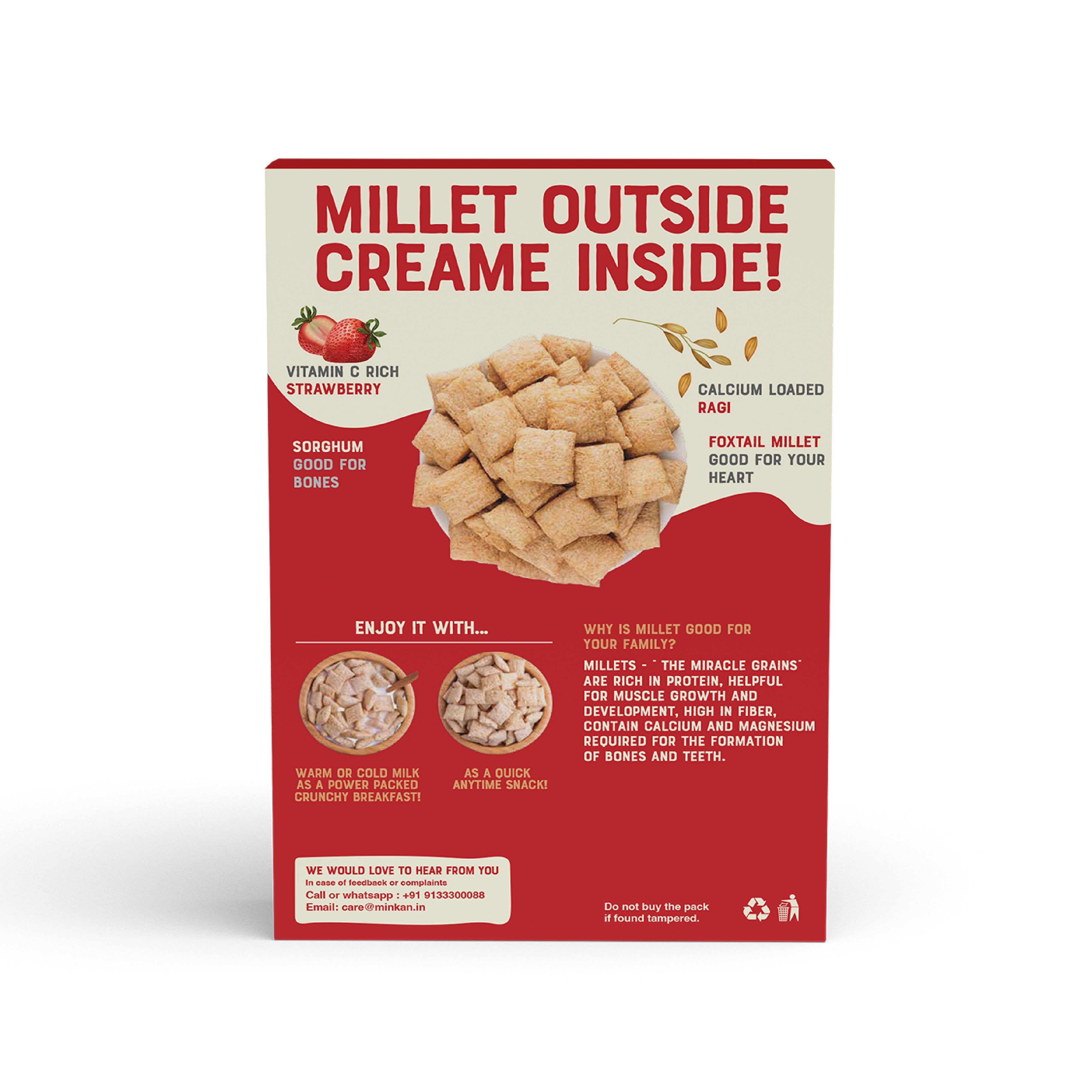 Strawberry Crunchy Fills
